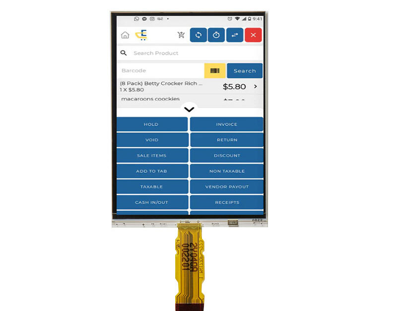 LS021B7DD02 Sharp 2.2 Inch Memory-in-Pixel LCD Display 240x320