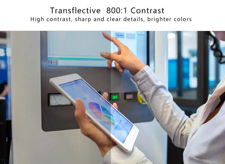 Pannello Display LCD Schermo 6,4" Pollici TFT LQ064V3DG01 Di - Foto 3