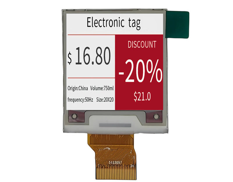 1.5 Inch Square Display 200x200 SPI Electronic Paper Ink Screen - YOURITECH