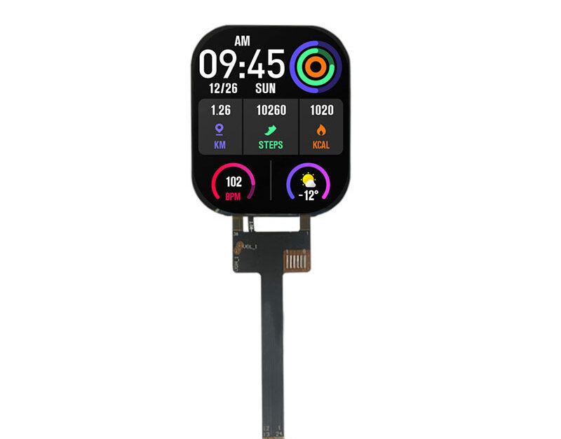 2.1 Inch Square Display 320x386 IPS SPI 500nits High Brightness TFT LCD ...