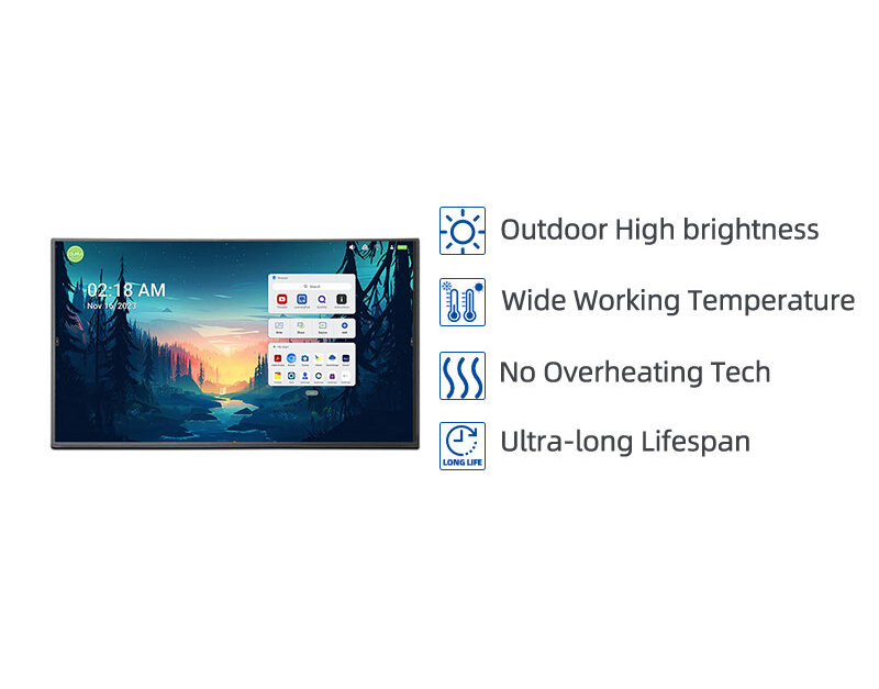 18.5 Inch High Brightness Display 1000nits IPS 1920x1080 LVDS TFT LCD ...