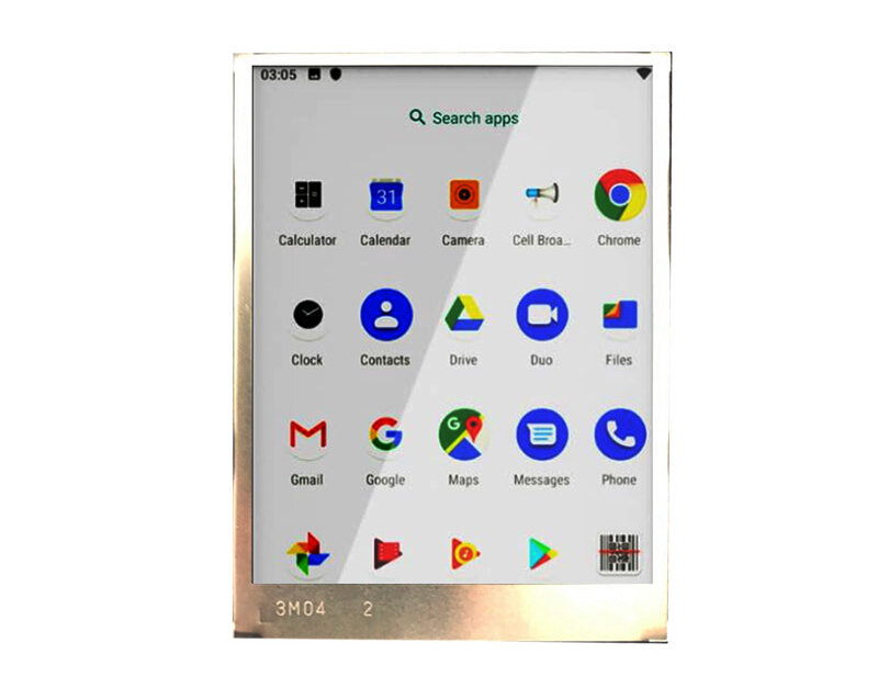 3.7 Inch Transflective Display 480x640 CMOS Sunlight Readable LCD ...