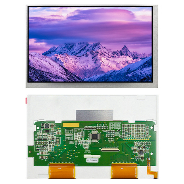 Orginal 7 inch TFT LCD Display 800x480 LCD Panel TTL Interface LCD ...