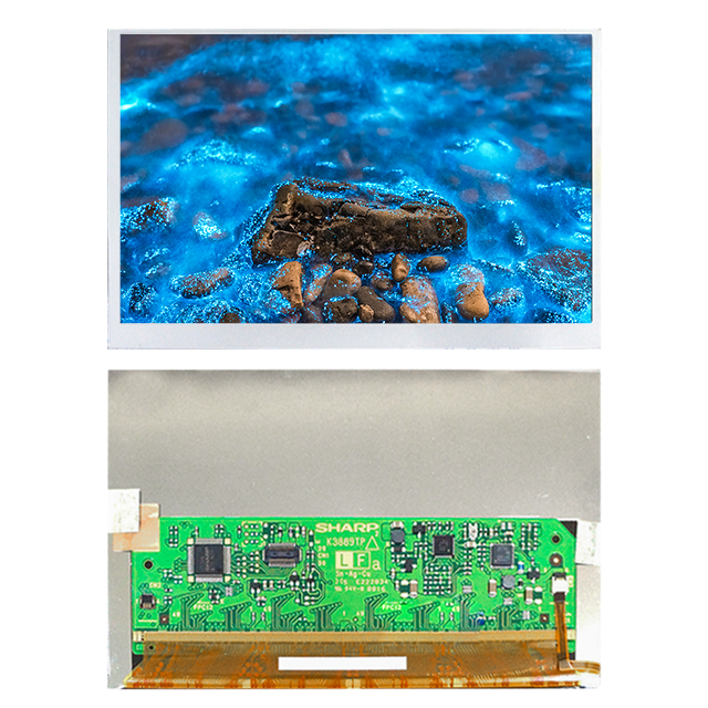 LQ050W1LC1B Sharp Original 5 Inch LCD Module 1024x600 LVDS Interface ...