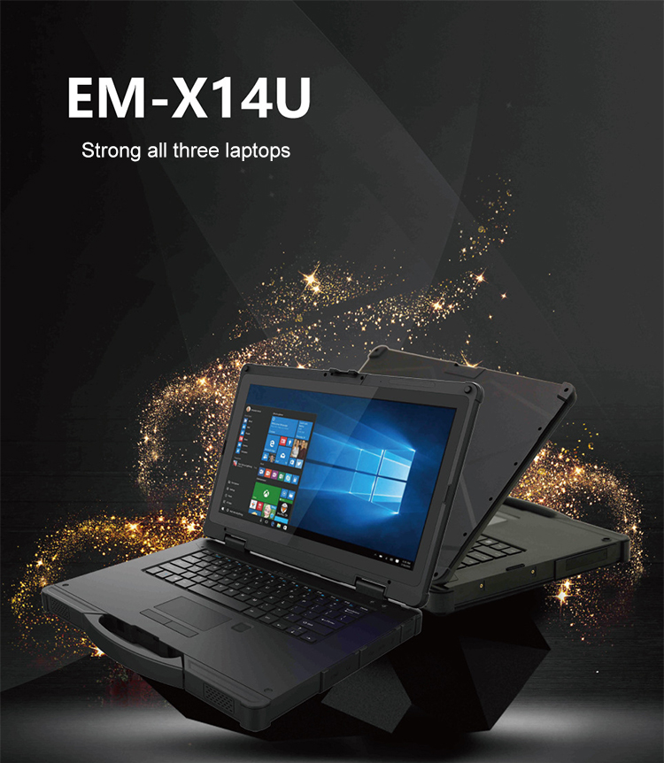 14 inch reinforced portable computer machine dust-proof waterproof ...