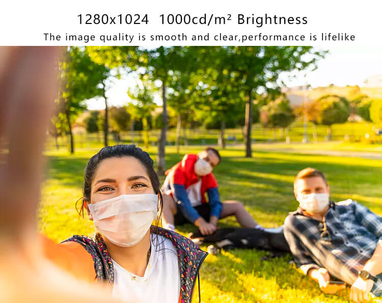 19 Inch TFT LCD Display 1280x1024 LVDS Interface IPS High Brightness ...