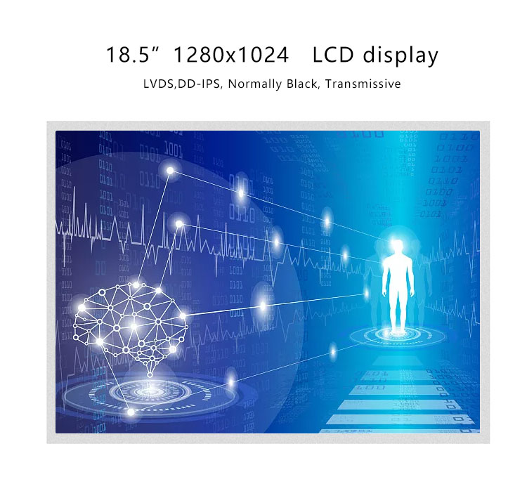 R190EFE-L61 Innolux 19 Inch TFT LCD Display 1280x1024 LVDS Interface ...