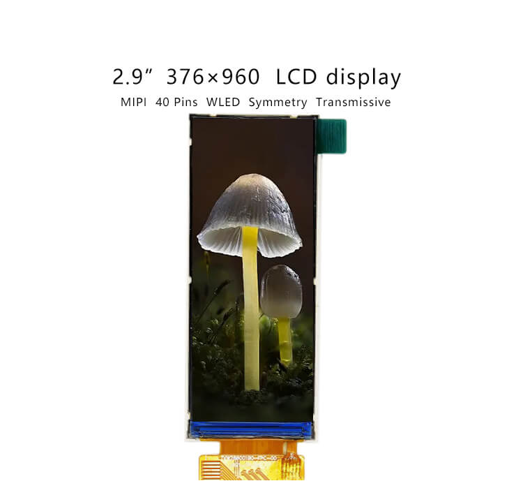 2.86 inch 376x960 TFT LCD