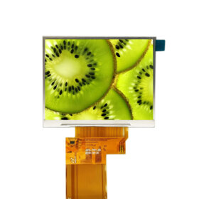 3.5 inch 640x480 TFT LCD Screen. 