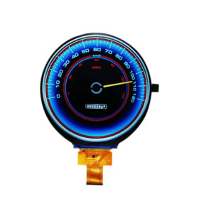 4 inch 720x720 Circular Display. 