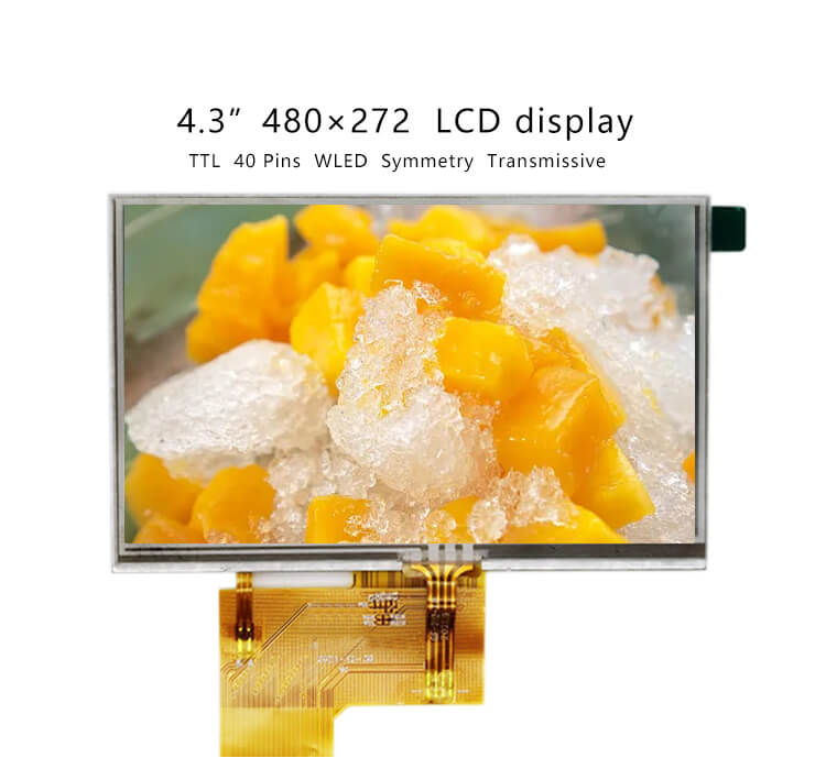4.3 inch 480x272 IPS Bright LCD Screen