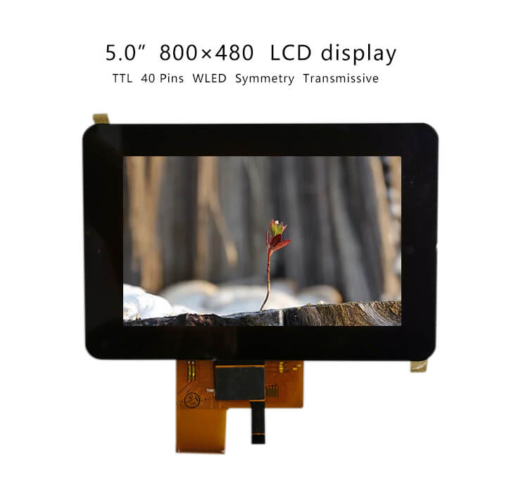 5 inch 800x480 IPS Touch Industrial LCD