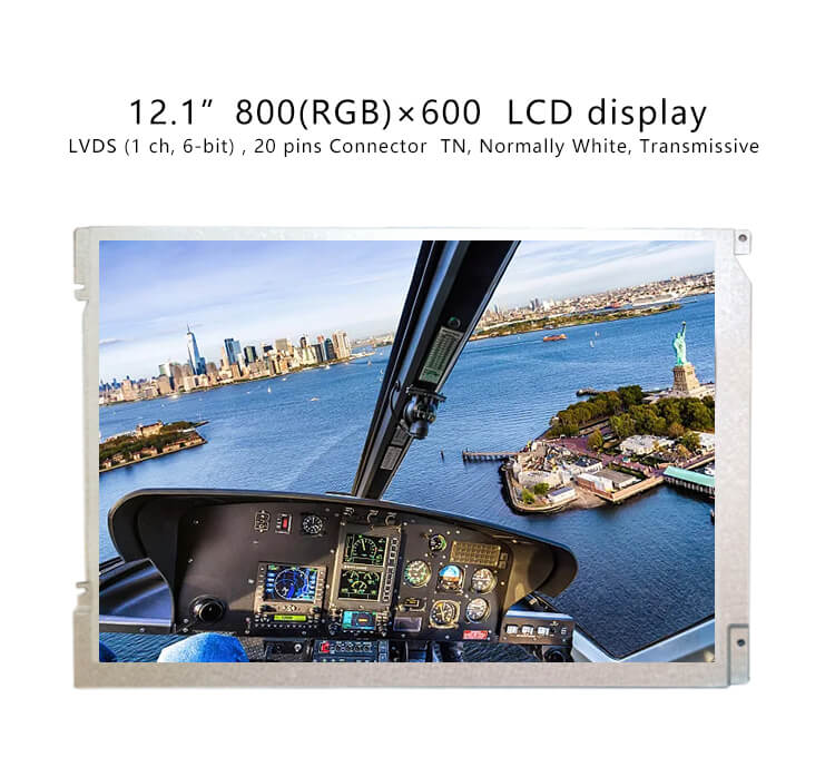 LQ121S1LG88-12.1 Inch 800x600 TFT LCD Panel