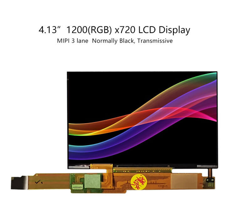 ET041HD03-O 4.13 inch 1200x720 MIPI Interface LCD Panel For AR VR Industrial