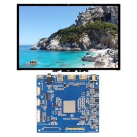 LQ156D1JX36 Sharp 15.6 inch 3840x2160 UHD 4k LCD Display With H-DMI VGA to eDP Driver board. 