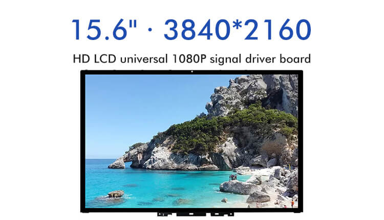 LQ156D1JX36 Sharp 15.6 inch 3840x2160 UHD 4k LCD Display With H-DMI VGA to eDP Driver board