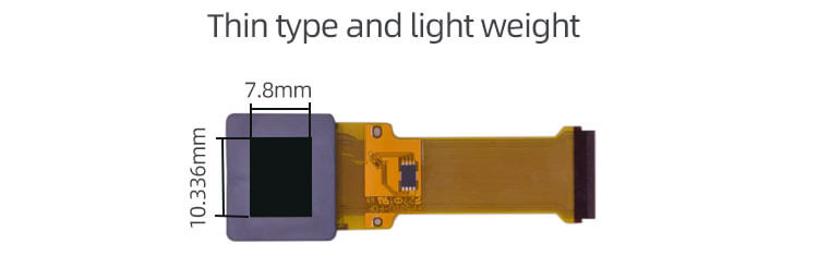 ECX331D 0.5 Inch Micro OLED Display 1024x768 High Brightness OLED ...