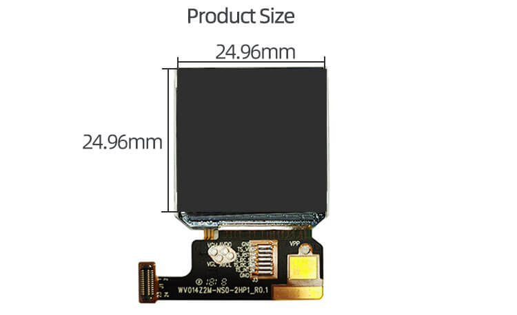 1.4 Inch Square LCD Display 320x320 MIPI (1 data lane) LCD Screen For ...