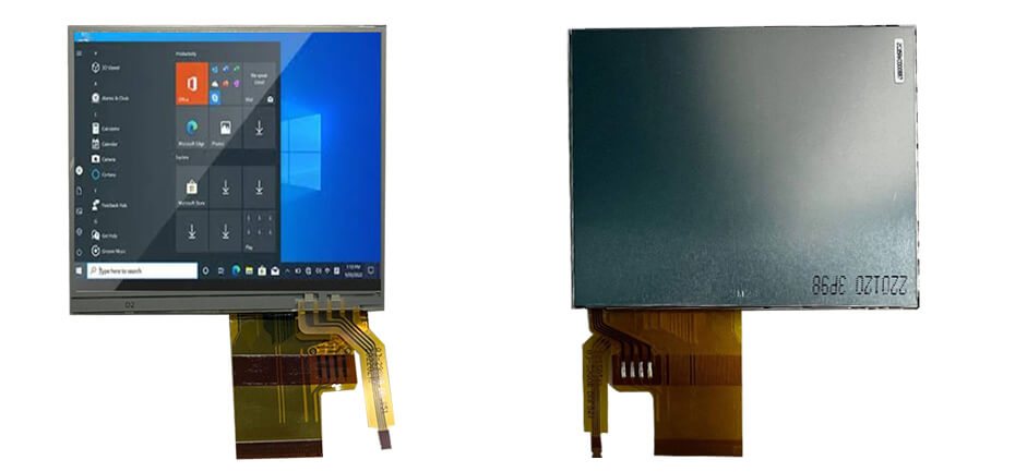 COM35T3831GTC Ortustech 3.5 Inch Blanview Display 320x240 Parallel RGB TFT LCD Display With 4-wire Resistive Touch