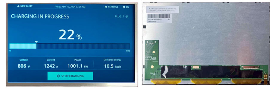 TM101JDHG32-00 Tianma 10.1 Inch TFT LCD Display 1280x800 Ultra High Brightness LCD Display