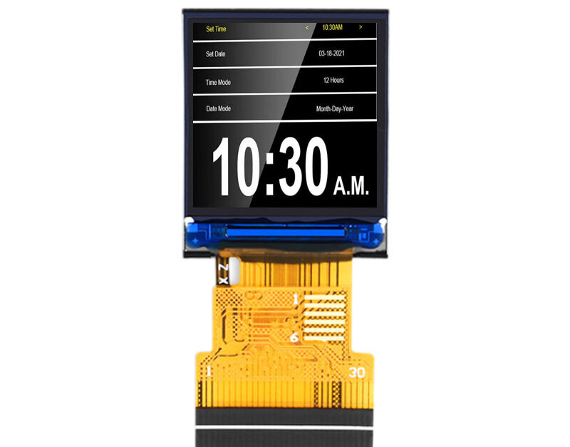 0.85 Inch Square Display 128x128 GC0107 SPI Full Viewing Angle TFT LCD ...