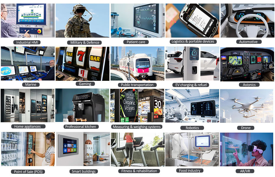 Ip Rates Touch Screen Outdoor PCAP Touch Screens (Full Weather Proof) IP Rated - YOURITECH