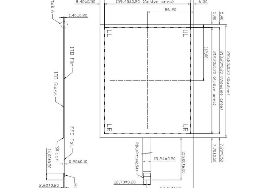 10.4 Inch RTP Touch Screen F/G Mechanism EETI IC COB Type USB Resistive ...