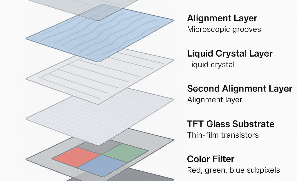 What structures do LCD panels consist of? - YOURITECH