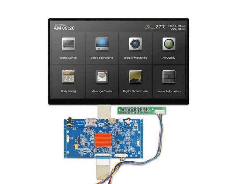 TV101QUM-N00 10.1 Inch TFT LCD Display 3840x2160 eDP LCD Module With ...