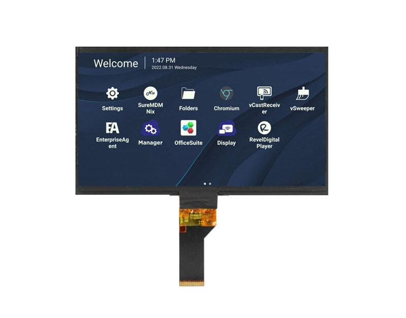 9 Inch Wide Temperature LCD Display 1280×720 LVDS -30°C to 80°C High ...