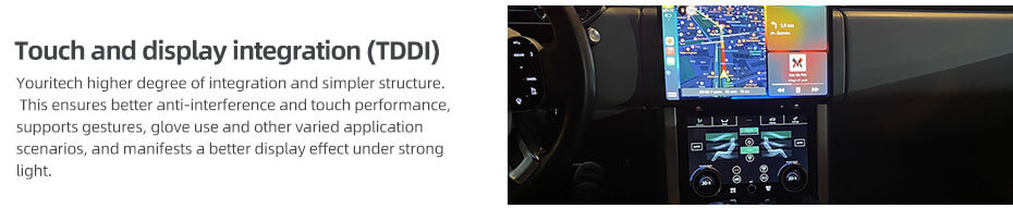Youritech Automotive Display Touch and display integration (TDDI)