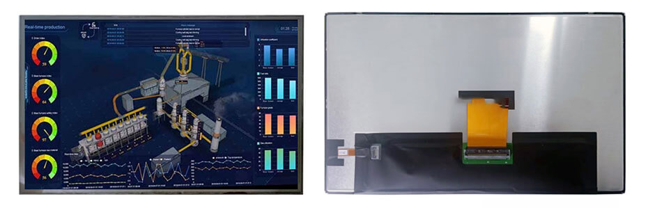 10.1 Inch TFT LCD Display 1280×720 LVDS High Brightness 700nits Wide Temperature LCD Display For Automotive