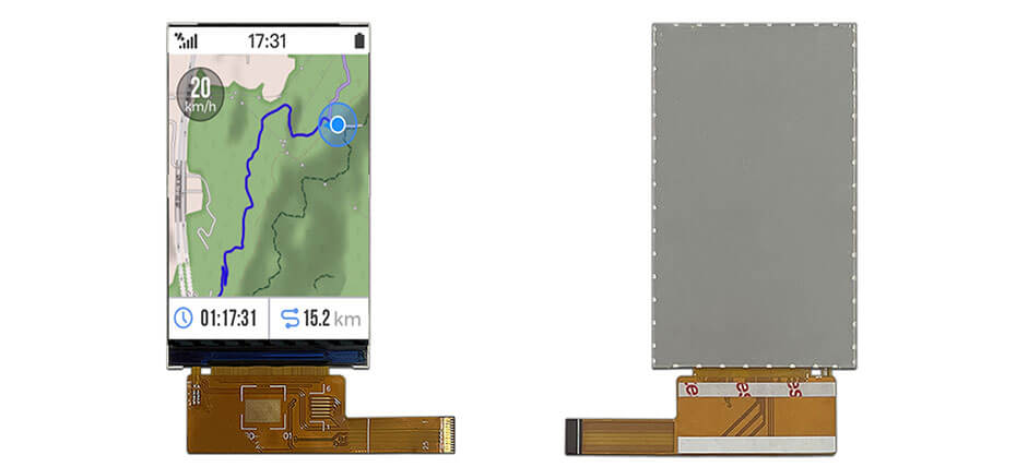 3.1 Inch TFT LCD Display 480×800 TTL IPS LCD Display For Automotive
