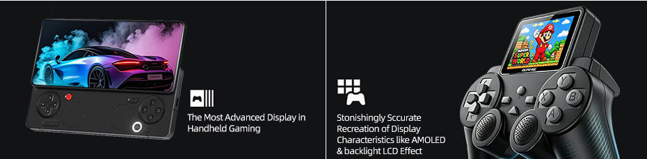 Most Advanced Display in Handheld Gaming
