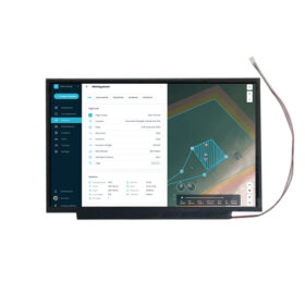 13.3 Inch TFT LCD Display 1920×1080 eDP High Brightness 1600nits LCD Display For Drone. 