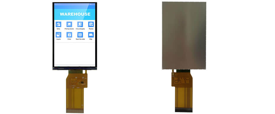 3.5 Inch TFT LCD Display 320×480 MIPI CPU RGB SPI LCD Display With In-Cell Touch