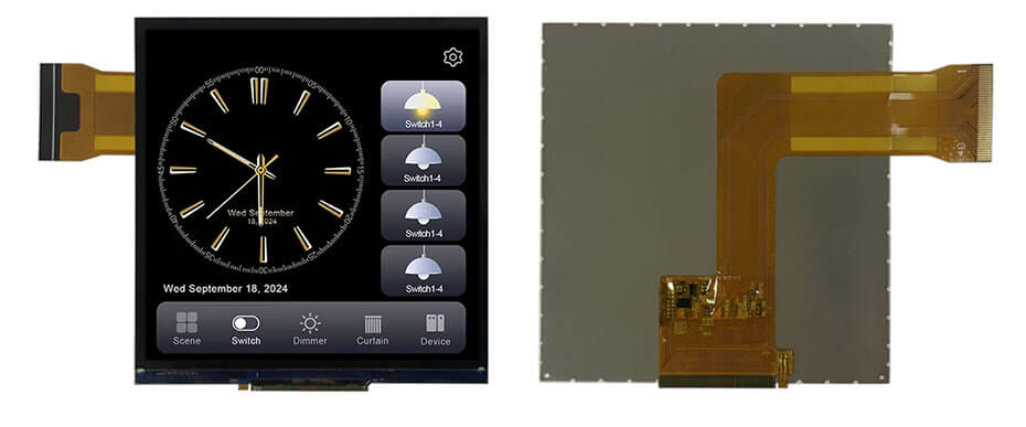4 Inch TFT LCD Display 480×480 TTL Square Display With In-Cell Touch