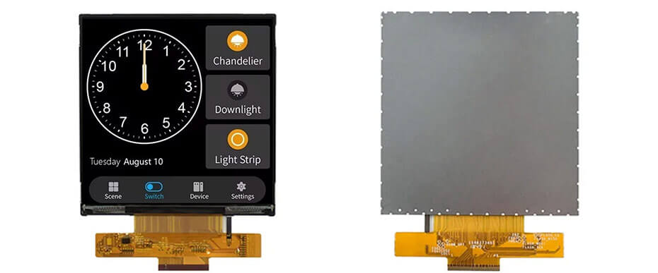 4.1 Inch TFT LCD Display 720×720 MIPI LCD Display With In-Cell Touch