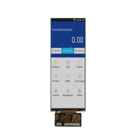 6.2 Inch TFT LCD Display 480×1280 CPU RGB High Brightness 1200nits LCD Display With In-Cell Touch. 