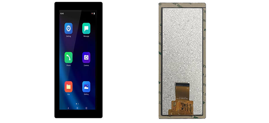 6.2 Inch TFT LCD Display 480×1280 MIPI High Brightness 1200nits Wide Temperature LCD Display With In-Cell Touch