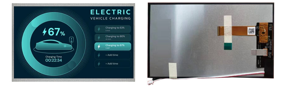 7 Inch TFT LCD Display 1920×1080 High Brightness 4500nits MIPI LCD Display With In-Cell Touch For EV Charger