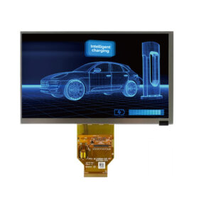 DJ070NA-03J 7 Inch TFT LCD Display 800x480 High Brightness Parallel RGB Wide Temperature -30~85°C LCD Display For EV Charger. 