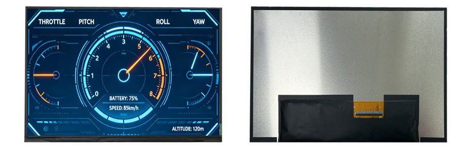 8 Inch TFT LCD Display 1920×1200 LVDS High Brightness 1500nits Wide Temperature -30~85℃ LCD Display For Drone