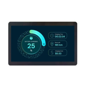 DD080IA-20A 8 Inch TFT LCD Display 1280×720 High Brightness LVDS Wide Temperature -30~85°C LCD Display With In-Cell Touch For EV Charger. 