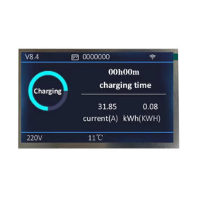 DJ080IA-11A 8 Inch TFT LCD Display 1280×720 High Brightness LVDS Wide Temperature -30~85°C LCD Display For EV Charger. 