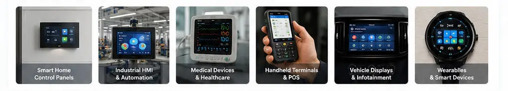 Applications For Youritech In-Cell Touch Display