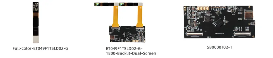 ET049F1TSLD02-G 0.49 Inch Micro OLED Display 1920×1080 MIPI 1800nits High Brightness OLED Display With Driver Board For EVF AR Red Dot Sight Display Solutions
