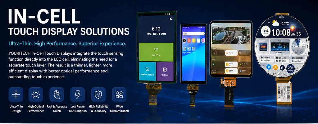 IN-CELLTOUCH DISPLAY SOLUTIONS