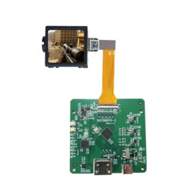 SY040WDG01+5B0049H04-2 0.4 Inch Micro OLED Display 1440×1080 HDMI OLED Display With Driver Board For EVF AR Red Dot Sight Display Solutions. 