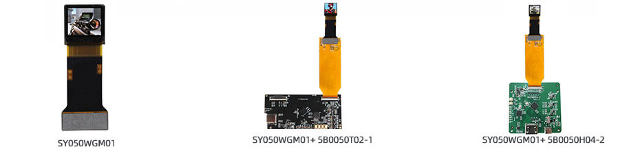 SY050WGM01 0.5 Inch Micro OLED Display 1600×1200 MIPI 1000nits High Brightness OLED Display With Driver Board For EVF AR Red Dot Sight Display Solutions